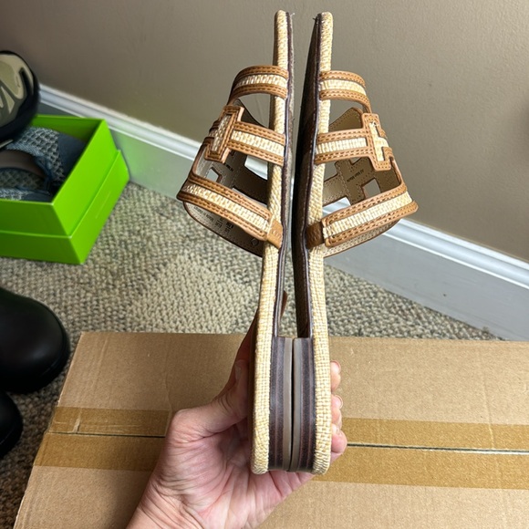 Sam Edelman • Women's Bay Slide Sandal • Bleached Beechwood Multi • Size 8.5 - Picture 5 of 16